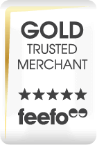 Feefo Gold Trusted Merchant