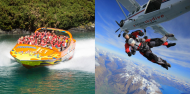 Jet Boat & Skydive Combo image 1