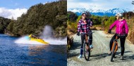 Fiordland Jet - Jet Boat & Bike Combo image 1