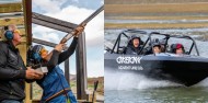 Jet Sprint Boat & Clay Bird Shooting Combo image 1