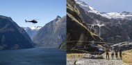 Milford Sound Heli Cruise Heli & Earnslaw Burn image 1