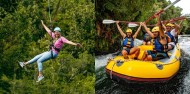 Okere Zip & Rafting Combo image 1