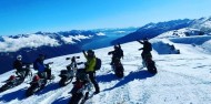 Private Heli Snowbike Tour - Snowmoto image 6