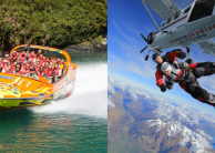 Jet Boat & Skydive Combo
