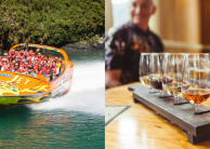 Jet Boat & Twilight Wine and Craft Beer Tour Combo