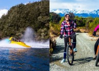 Fiordland Jet - Jet Boat & Bike Combo