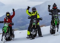 Private Heli Snowbike Tour - Snowmoto