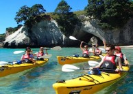 Kayaking - Cathedral Cove Kayak Tours