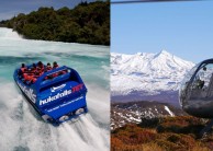 Jet boat & Heli - Huka Falls Above & Below