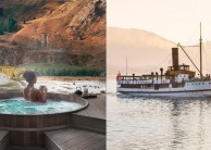 Onsen Hot Pools & Walter Peak BBQ Lunch Cruise