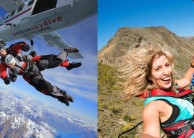 Skydiving & Nevis Swing Combo