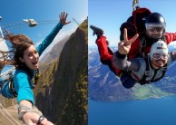 Skydiving & Nevis Bungy Combo