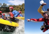 Skydiving & Raft Combo - Duck & Dive