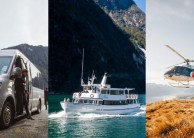 Small Group Milford Sound Coach Cruise Heli