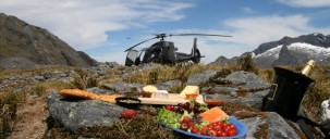 Helicopter Flight - Picnic On A Peak