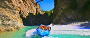 Jet boat - Skippers Canyon Jet & 4WD Tour
