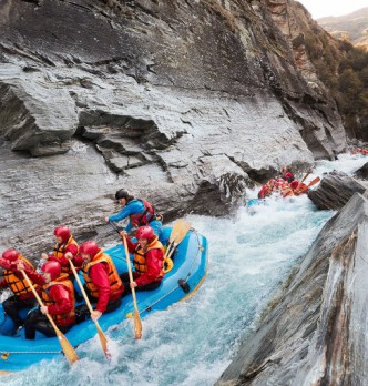 Rafting in Queenstown