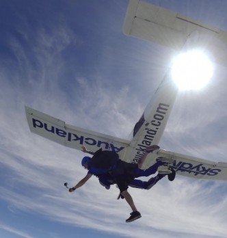 Skydiving in Auckland