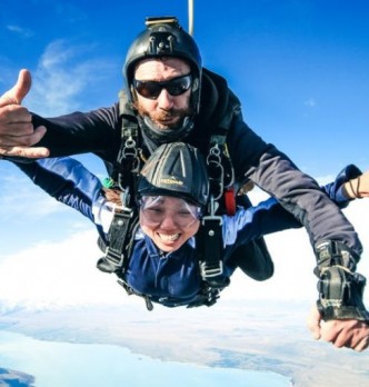 Skydiving in Mt Cook