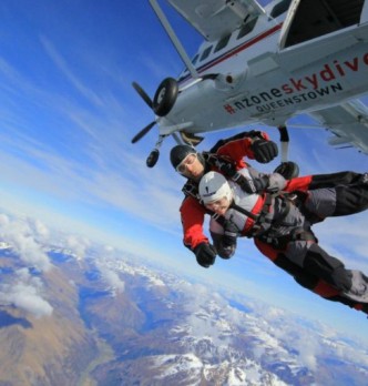 Skydiving in Queenstown
