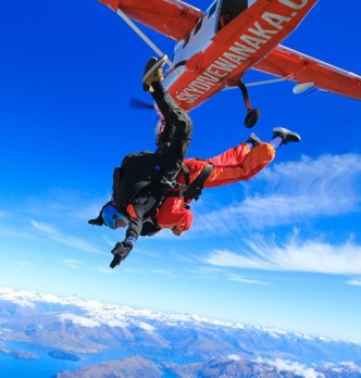 Skydiving in Wanaka