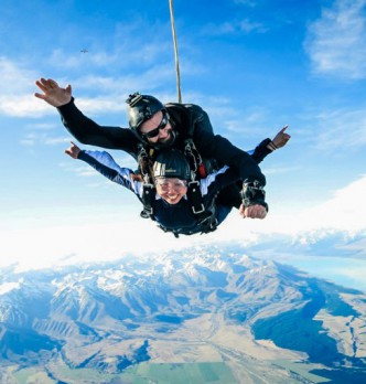 Action Flights in Mt Cook