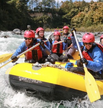 Rafting in Taupo