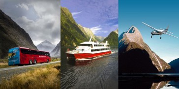 Milford Coach Cruise Fly - Air Milford - Everything New Zealand