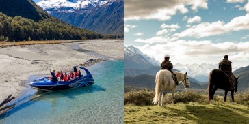Dart River Wilderness Jet & Horse Riding Combo - Everything New Zealand