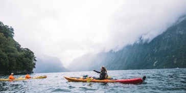Kayaking - Sea Kayak Fiordland Overnight - Everything New Zealand