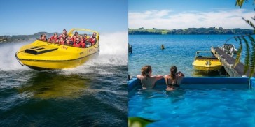 Jet Boat & Hot Pool Combo - Everything New Zealand