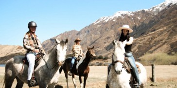 Horse Riding - Lake Shore Horse Trek - Everything New Zealand