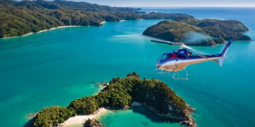 Helicopter Flight - Nelson City & the Bay from Above - Everything New Zealand