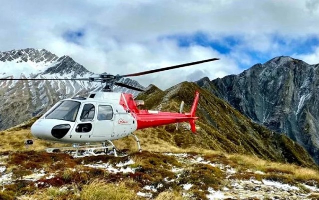 Helicopter Flight - Alpine Scenic