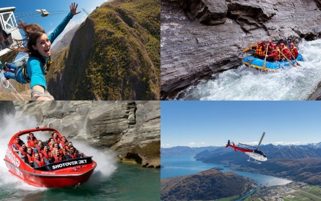 Awesome Foursome - Bungy Jet Heli Raft
