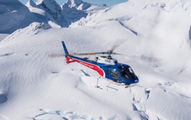 Helicopter Flight - Glacier Landing