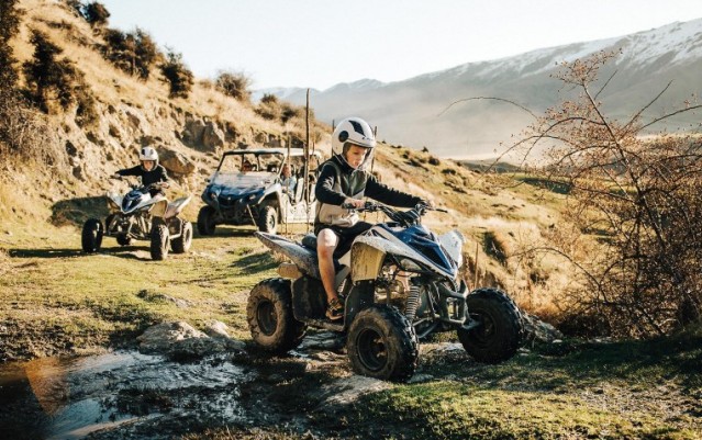 Family Quad Biking - The Cardrona