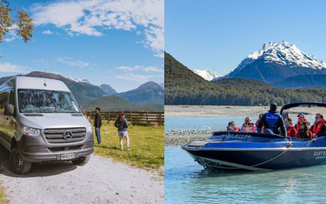 Glenorchy Scenic Tour & Dart River Jet Combo