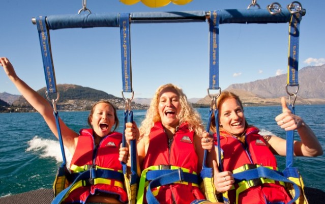 Parasailing - Paraflights NZ - Queenstown