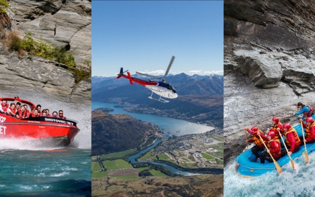 Jet Heli Raft - Shotover Trio
