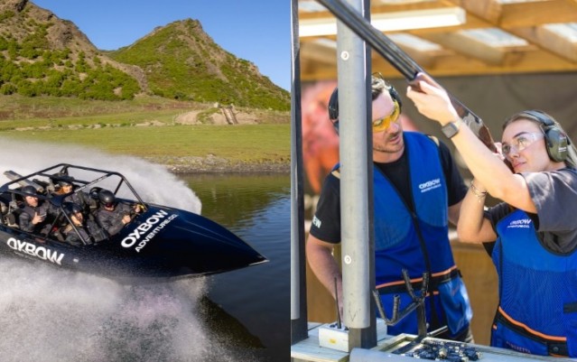 Jet Sprint Boating & Clay Target Shooting Combo