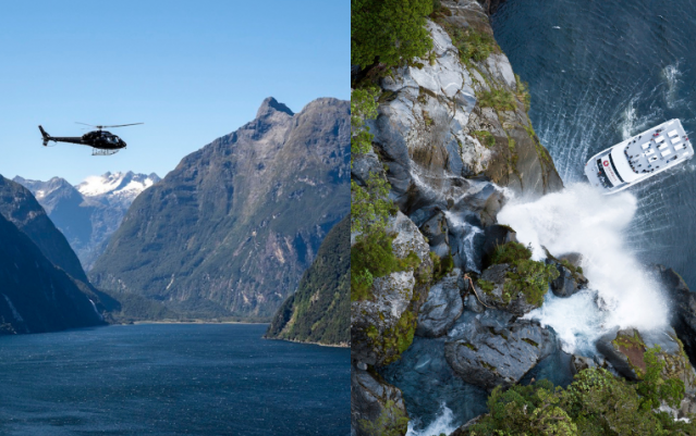 Milford Sound Heli Cruise Heli - Heliworks