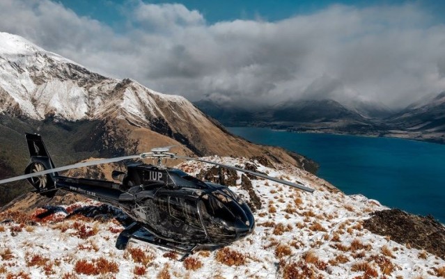 Helicopter Flight - Remarkable Discovery Over The Top