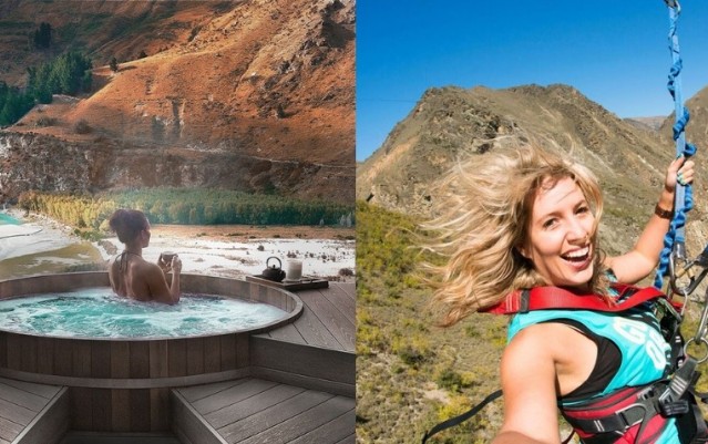 Onsen Hot Pools & Nevis Swing Combo