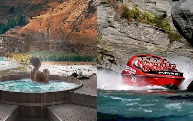 Onsen Hot Pools & Shotover Jet Combo