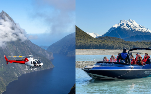 Path of Pounamu - Milford Sound Helicopter & Dart River Jet