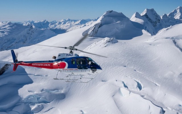 Helicopter Flight - Glacier Landing