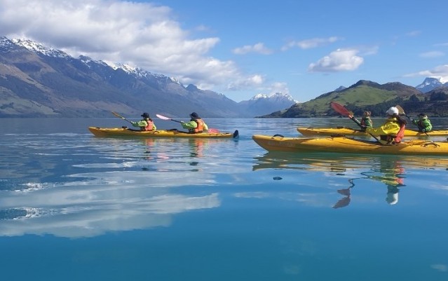 Kayaking - Rippled Earth Glenorchy