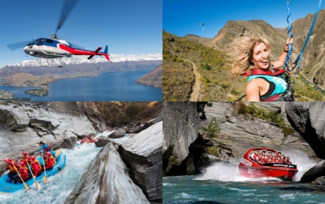 Swing Jet Heli Raft - Shotover Canyon Combo
