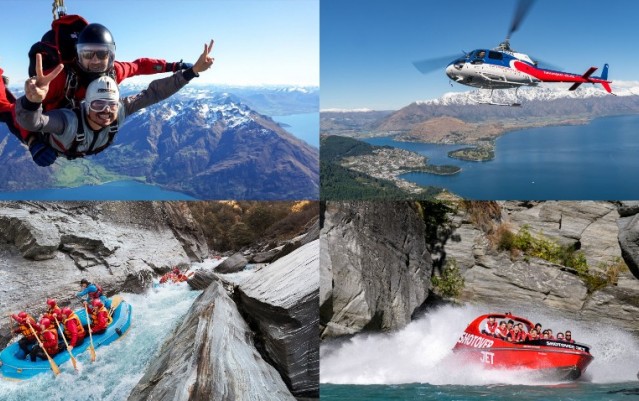 Skydiving Jet Heli Raft - Shotover Freefall